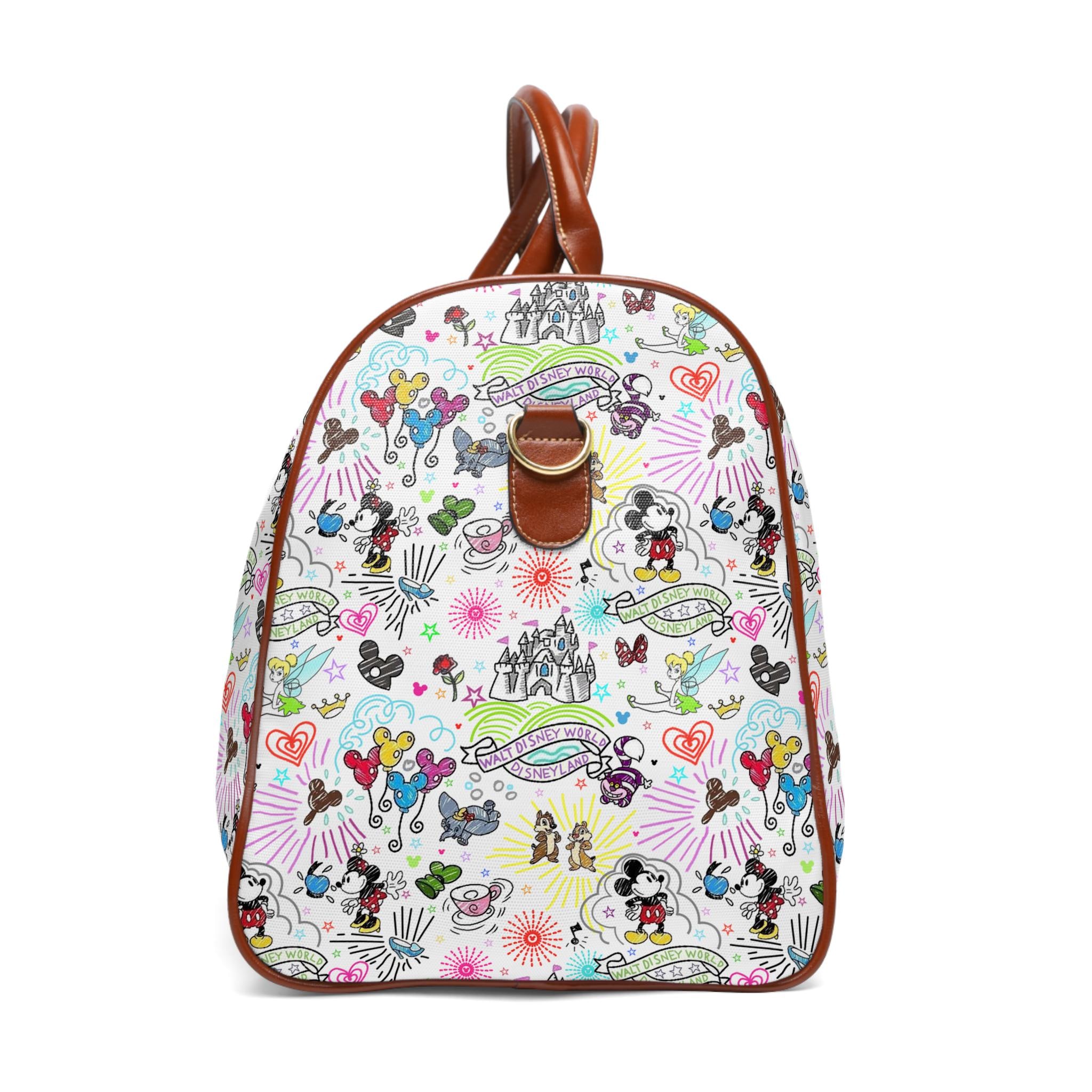 Disketches Duffel Bag - Disney Trip Bag - Disney Parks - Disney
