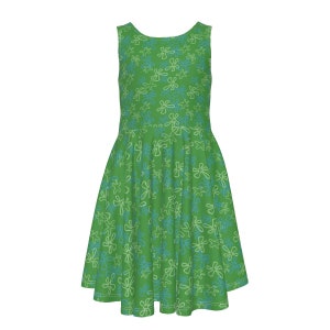 Disgust - Inside Out - Disney Bounding - Pixar -  Kid&#39;s Sleeveless Dress