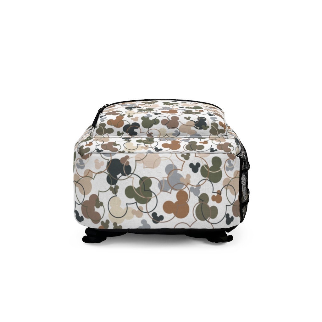Mickey Confetti - Disney Backpack - Neutral Colors - School Backpack - Bookbag