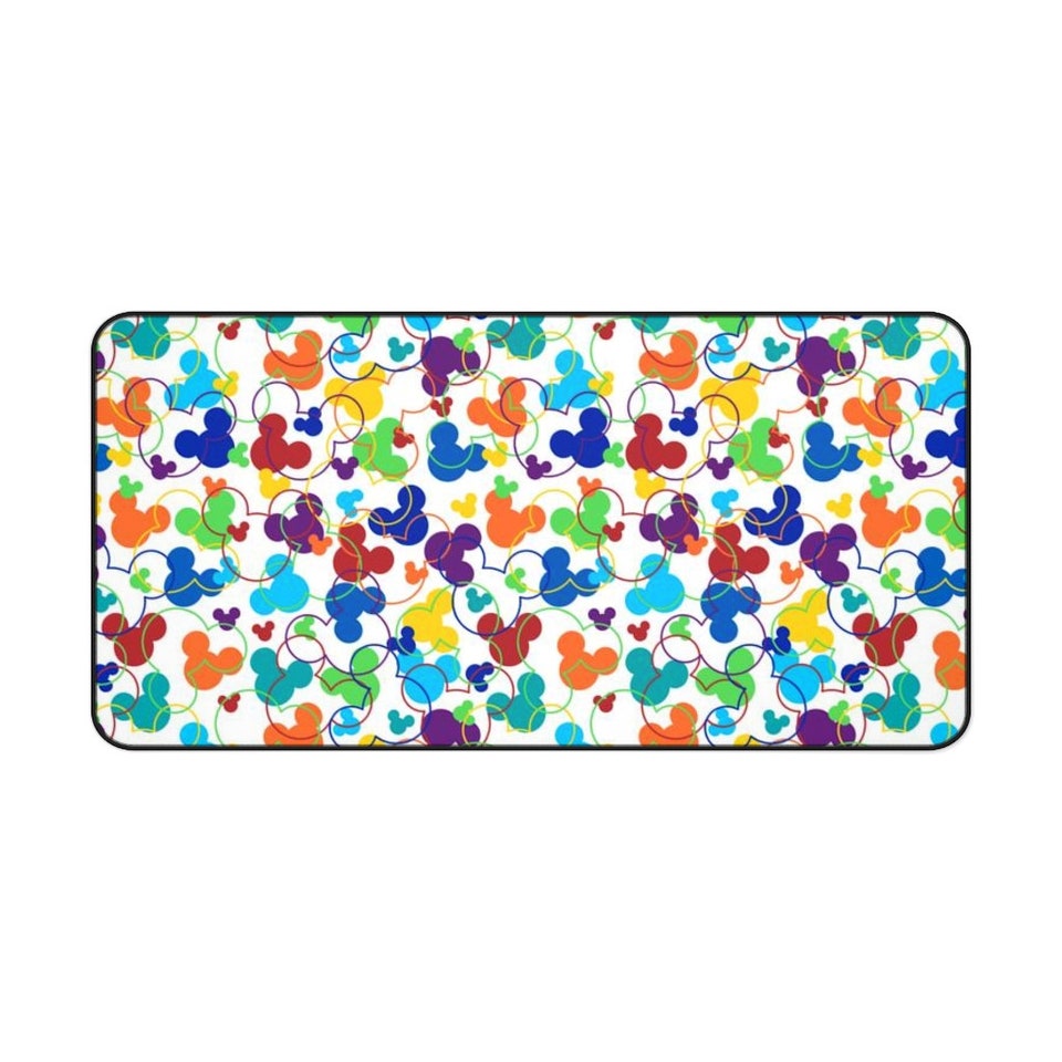 Discover Disney Rainbow Confetti - Desk Mat