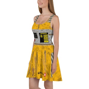 Wall-E Jurk - Disney Bounding - Pixar - Express Option - Vrouwen Skater Jurk