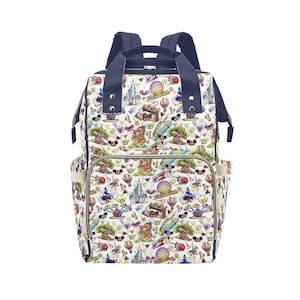 Disney World Park Backpack - Disney World Parks Diaper Bag - Disney Trip Backpack