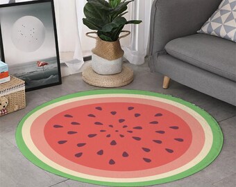 Watermelon Kitchen Rugs | Etsy