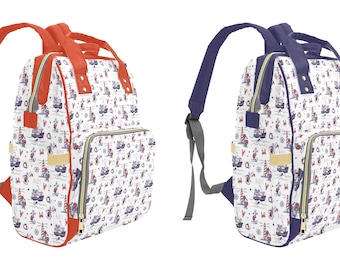 航海用ディズニークルーズバックパック - ディズニーベビーおむつバッグ - ディズニー旅行用バックパック - ディズニークルーズライン