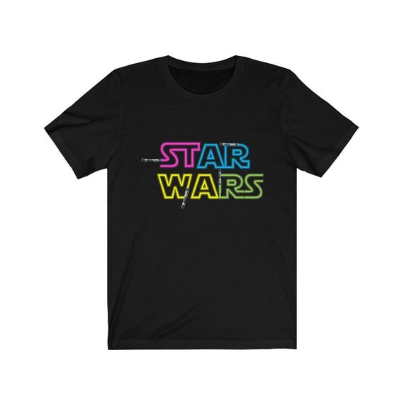 Lightsaber Star Wars Unisex Jersey Short Sleeve Tee - Etsy
