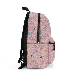 Princess Backpack Disney Backpack School Backpack Bookbag image 2