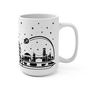 Disney World Parks -Monorail- Magic Kingdom, Animal Kingdom, Epcot, Hollywood Studios -  Mug