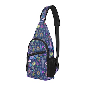 Main Street Electrical Parade Chest Bag - Disney Trip Bag - Disney Bounding - Sling Pack - Crossbody Bag - Disney Chest Bag