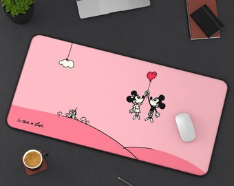Mickey and Minnie Inspired - Desk Mat