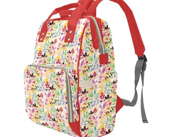 Mochila Collage de Parques Disney World - Bolsa de pañales Collage de Parques disney - Mochila Disney Trip