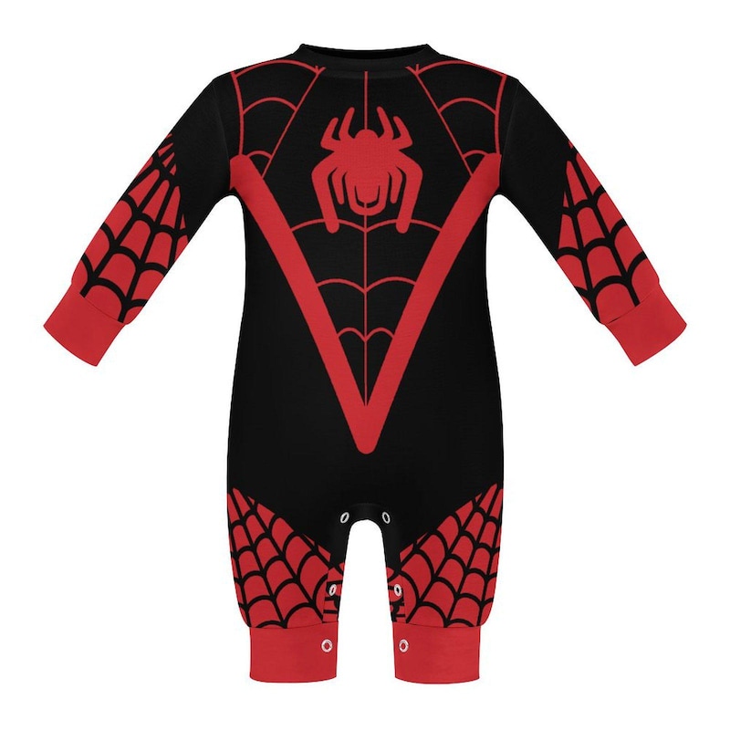 Spinn Costume Toddler Miles Morales Spiderman Friends