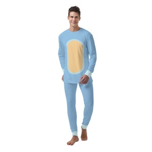 Blue Dad Pants and Shirt Set  - Family Outfits - Disney Bounding - Men's Lounge Pants and Shirt Set