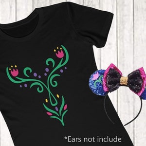 Frozen Anna Travel Shirt Inspired - Disney Bounding - Disney Shirt - Costume Shirt - Women&#39;s The Boyfriend Tee - Express