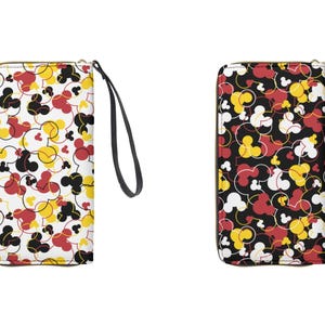 Mickey Confetti - Mousefetti - Classico Disney - Portafoglio con cerniera e cinturino