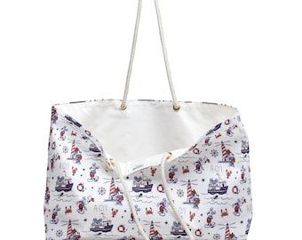 Bolsa de viaje de fin de semana Disney Cruise - Mickey náutico