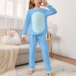 Conjunto de fantasias para cachorro Blue Sister - Disney Bounding - Halloween - Conjunto de camisa e calça infantil