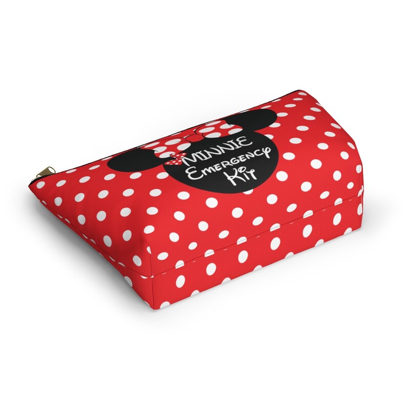 Minnie Emergency Kit Minnie Mouse Bag Disney Zipper Pouch Etsy