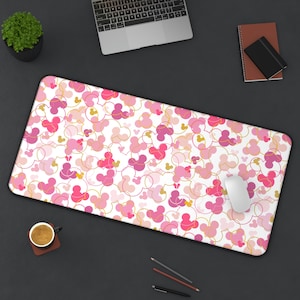 Mickey Confetti rosa e oro - Disney Home - Arredamento ufficio - Tappetino da scrivania