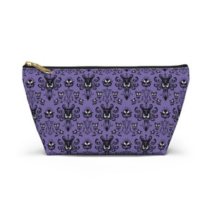 Haunted Mansion Wallpaper Makeup bag - Disneyland - Disney World -Zipper Accessory Pouch