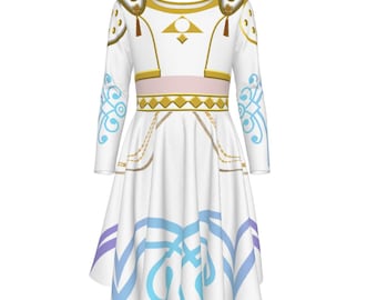 Hunter Inspired - Costume -  Kid's Long Sleeve Twirl Dress