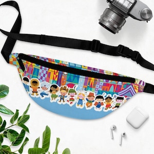 Het is een Small World Fanny Pack- Disneyland - Disney World- Disney Bounding - Fanny Pack