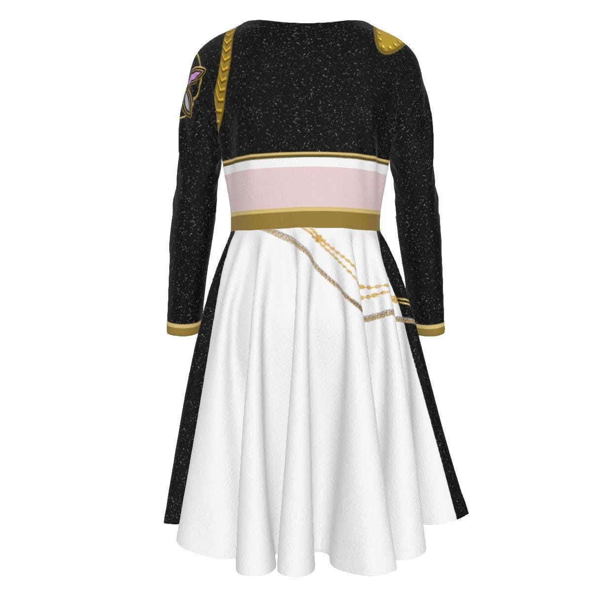 chinese dress ladies Rumi READY TO SHIP Limited Stock Rumi Golden Black Costume for Kids Sh –  Princess Twirl