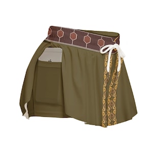 Raya Skorts Culottes - Disney Bounding - Running Shorts - Women&#39;s Sport Culottes With Pockets