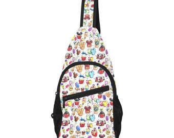 Magical Snacks Chest Bag - Disney Trip Bag - Disney Bounding - Sling Pack - Crossbody Bag - Disney Chest Bag