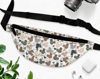 Mickey Mouse-fetti - Mickey Confetti - Neurtal Colors  - Disney Trip- Fanny Pack