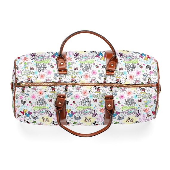 Disketches Duffel Bag - Disney Trip Bag - Disney Parks - Disney