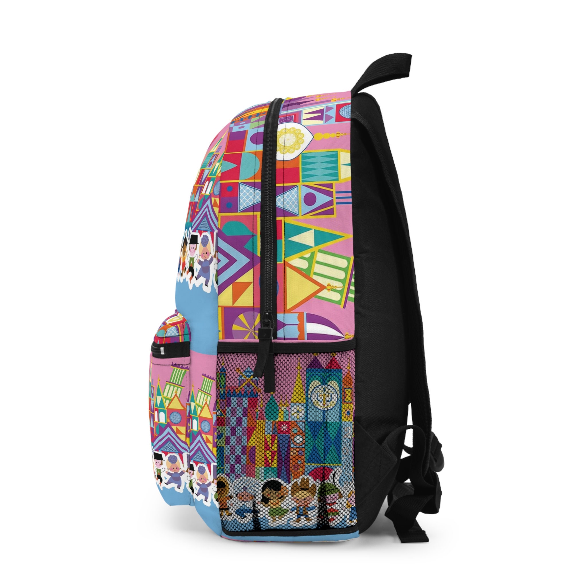 It s a Small World Backpack Disney Book Bag School Bag Bookbag Etsy Canada