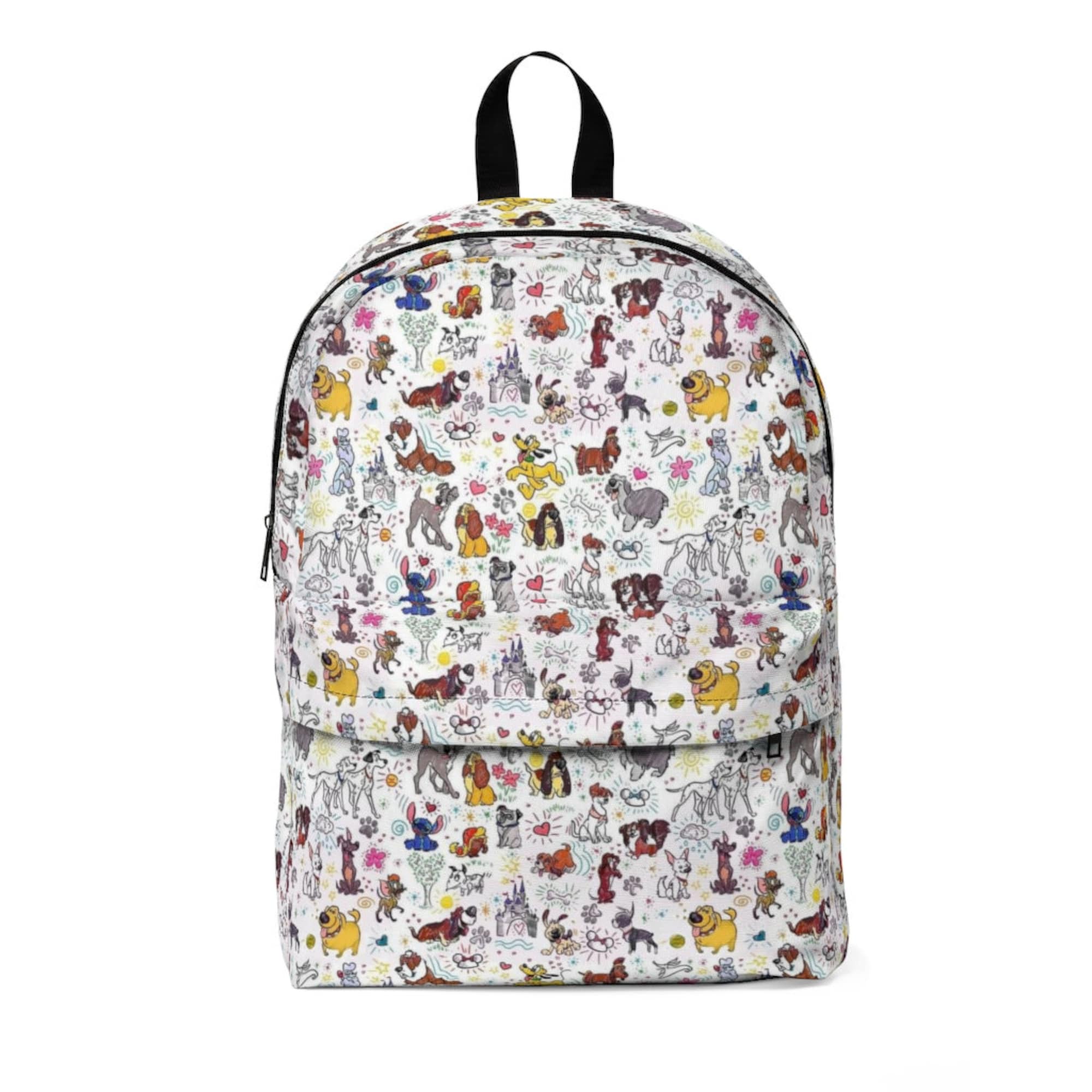 Disney Dog Doodles - Disney Trip Bag - Disney Bookbag
