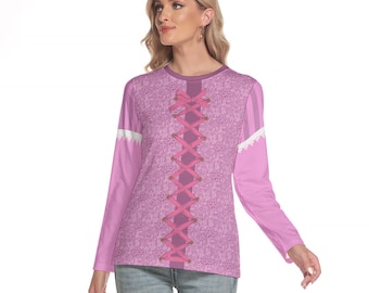 Tangled - Rapunzel -Disney Bounding -  Women's Long Sleeve T-shirt