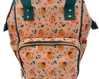 Orange Bird Backpack - Disney World Orange Bird Diaper Bag - Disney Trip Backpack