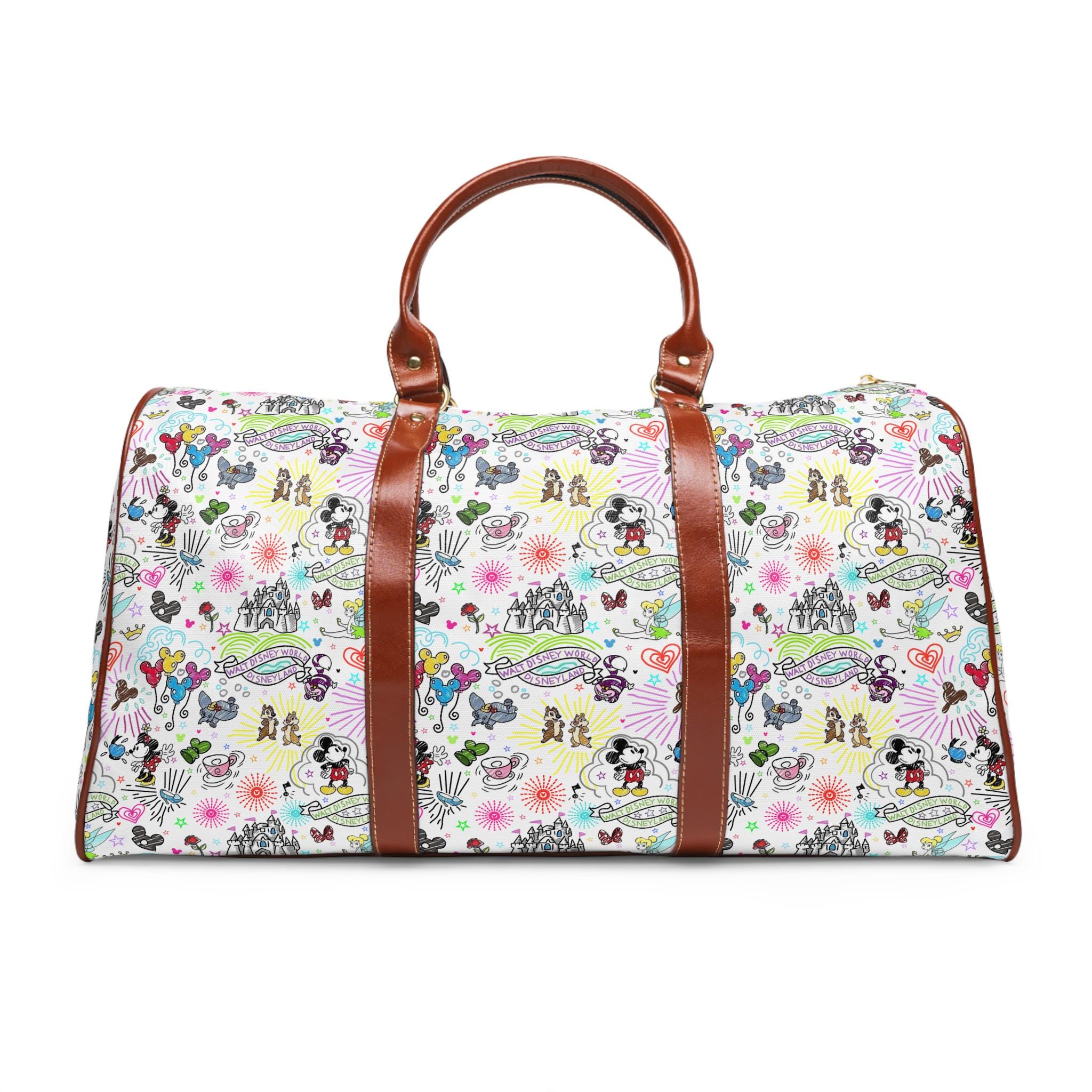 Disketches Duffel Bag - Disney Trip Bag - Disney Parks - Disney