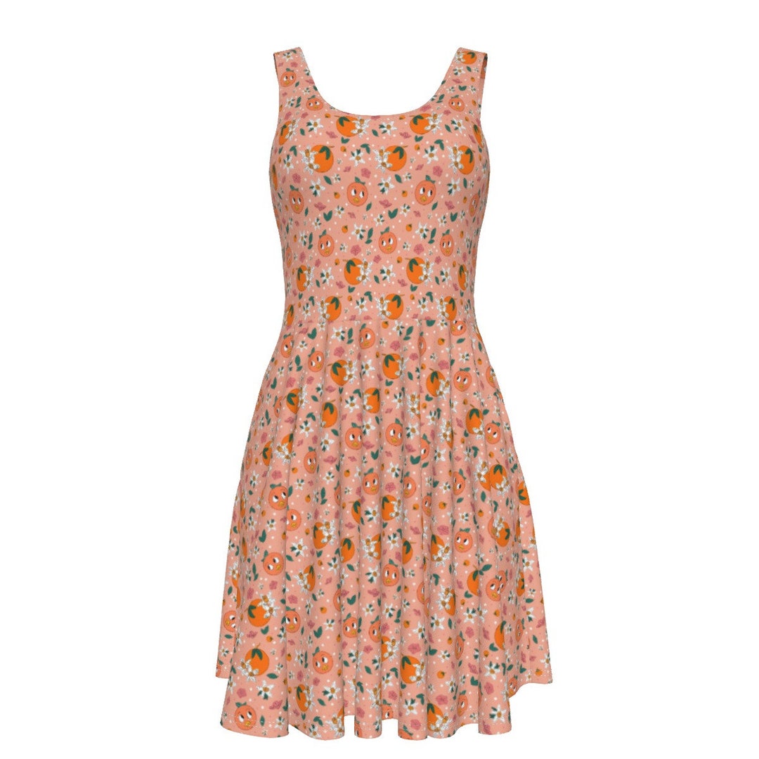 Orange Bird EPCOT Disney Bounding Women's Tank Dress With Pockets - Etsy