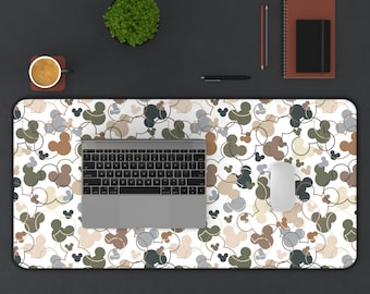 Mickey Confetti Neutral - Disney Home - Office Décor - Desk Mat