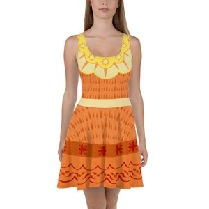 Tia Pepa Madrigal - Encanto Inspired - Disney Bounding - Express Available - Skater Dress