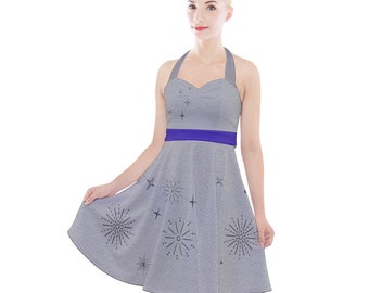 100th Anniversary Dress - Disney Bounding - Dapper Days - Minnie 100th Dress - Women's Halter Dress