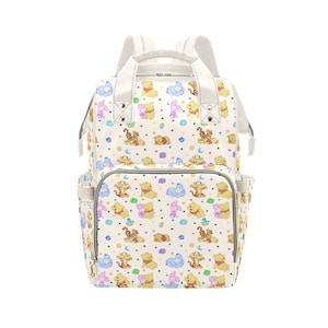 Baby Pooh and Friends Diaper Bag - Baby Pooh and Friends Backpack - Disney Baby Bag - Disney Backpack