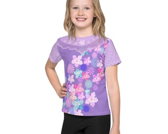 Isabela Madrigal - Encanto- Costume - Cosplay - Bambino - T-shirt girocollo per ragazzi - Express