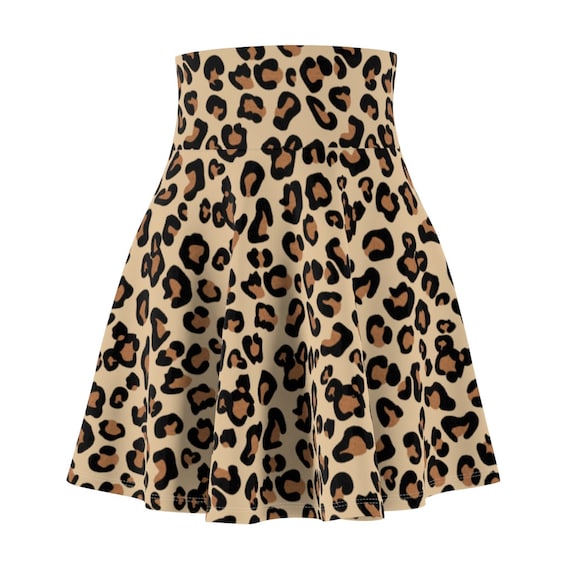 スカート WCJ Disney / LEOPARD DESIGN SKIRT Hidden Mickey Leopard Print Skirt- Animal Kingdom Skirt