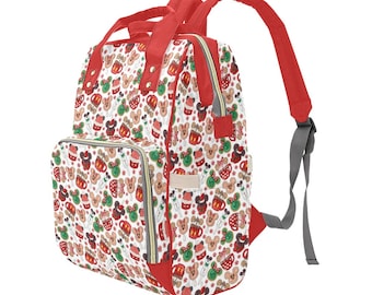 Christmas Treats Backpack - Disney Baby Diaper Bag - Disney Trip Backpack