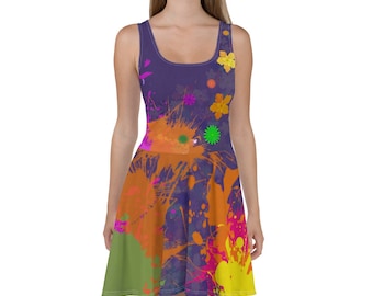 Isabela Madrigal - Encanto Dress- True Self Dress - Pollen Dress - Skater Dress - Express
