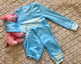 Blue Sister Set - costume set - Disney Bounding - Halloween - Kid's Shirt and Pants Set