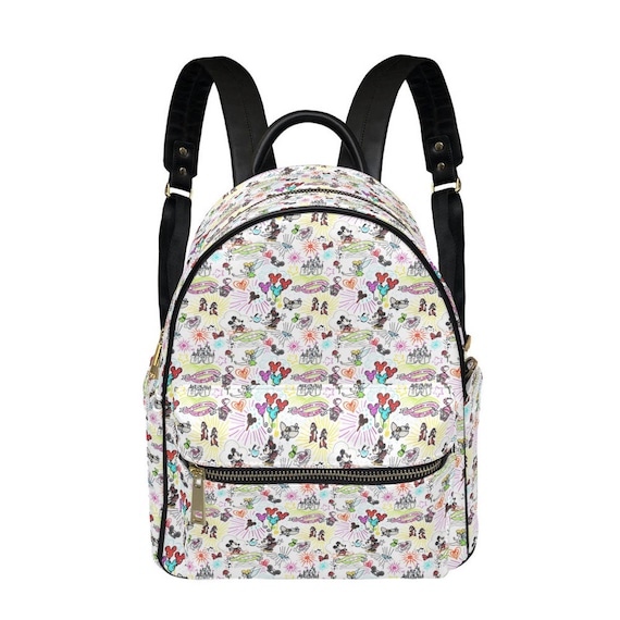 disney mini faux leather backpack Wondapop The Little Mermaid Ariel 11" Vegan : Clothing, Shoes & Jewelry Head to the beach with this vibrant mini backpack that features Mickey and Minnie relaxing on fun and fruity floaties Disney The Lion King --