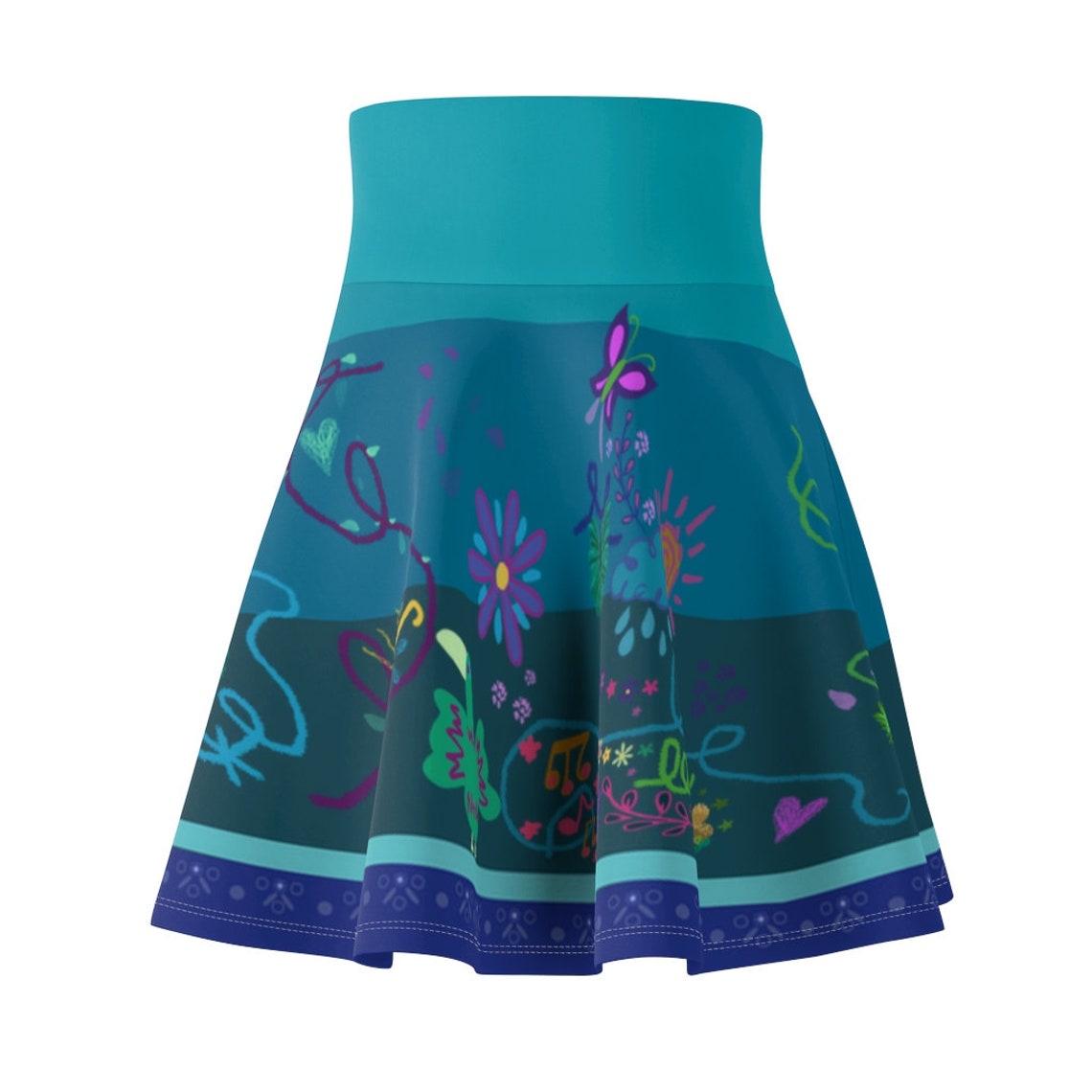 Mirabel Inspired Skirt Encanto Inspired Skirt Cosplay Etsy