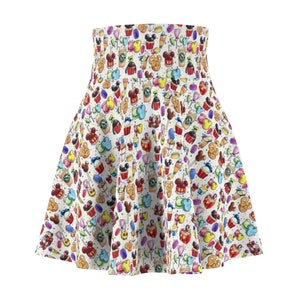 Disney Snacks Inspired - Women&#39;s Skater Skirt