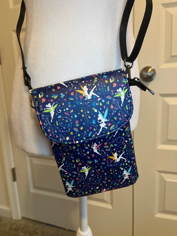 Tink Small Crossbody Purse - Disney Purse - Cellphone Purse - Faux Leather