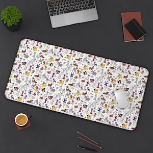 Disney Dogs - Tappetino da scrivania - Tappetino per computer - Regalo
